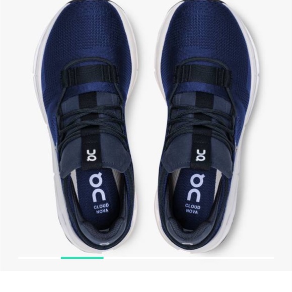 On cloud cloudnova navy/white - Picture 2 of 6